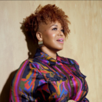 Tina Campbell, muticolor top